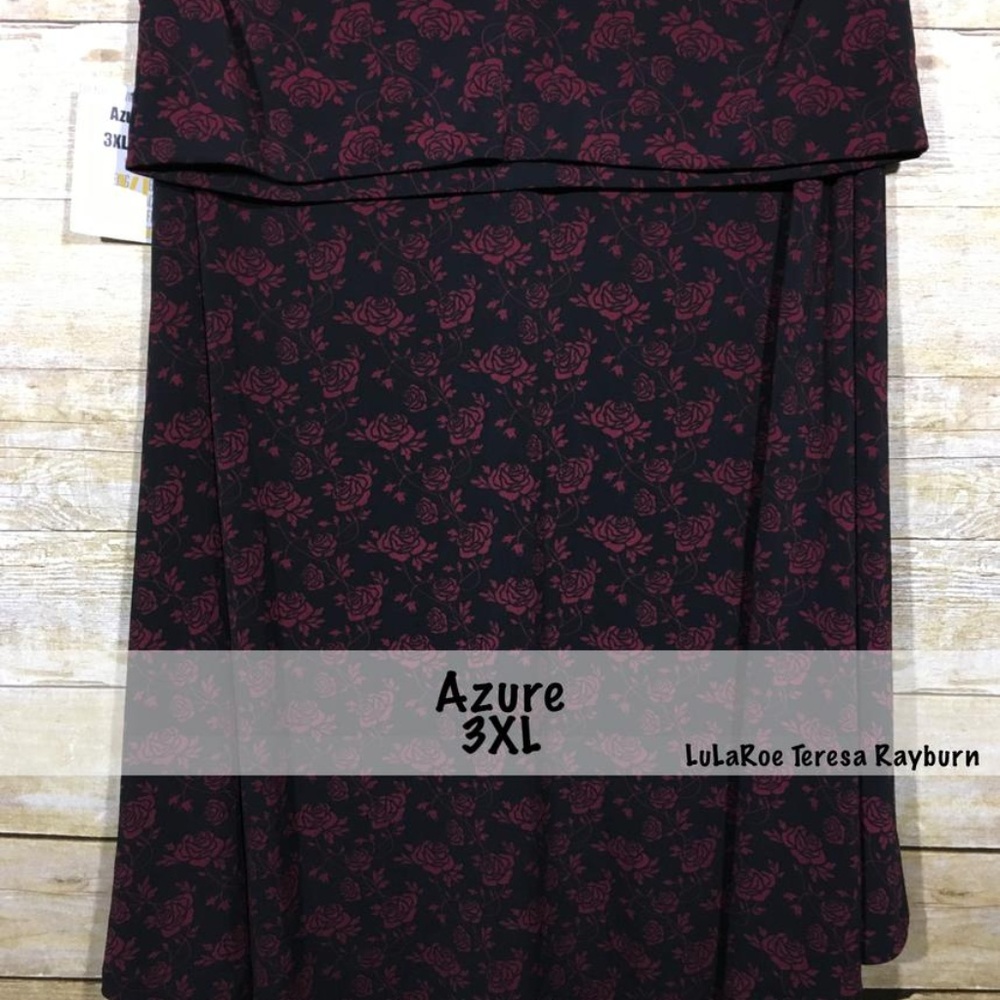 Lularoe Azure Skirt Size 3XL - Brand New with Tags
